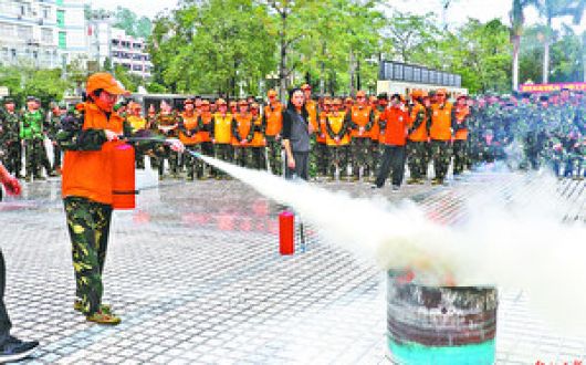 消防知識送進校園 提升師生應急能力